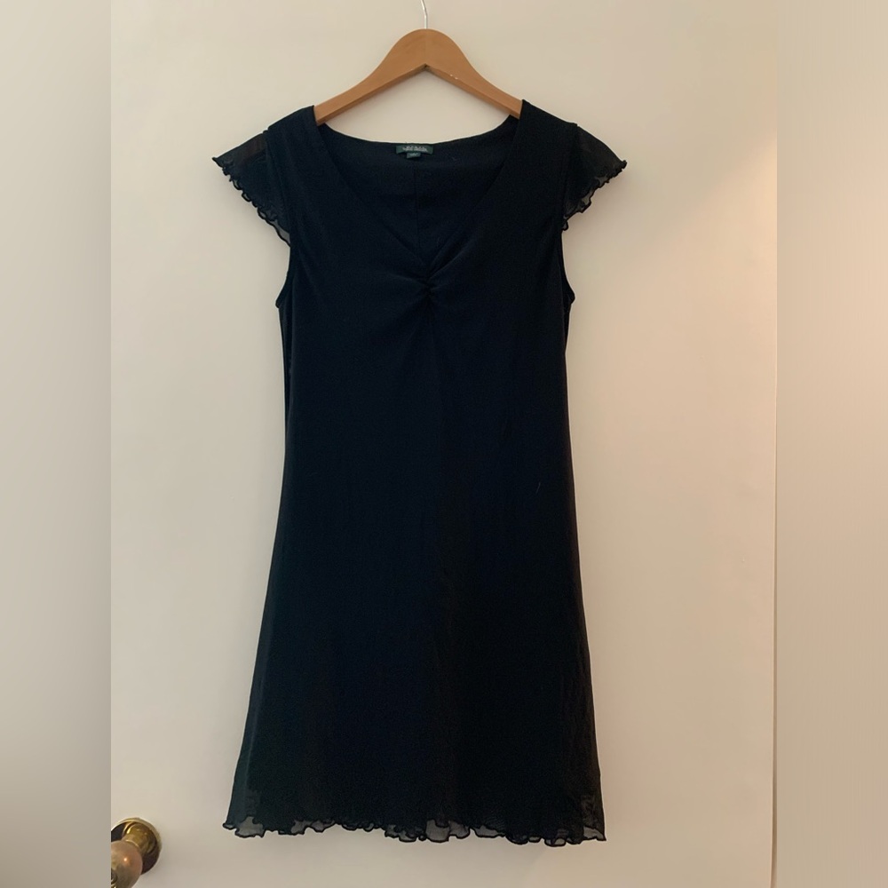 Black mini dress size small